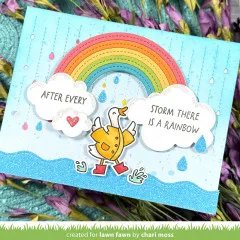 Lawn Cuts Dies - Rainy Day Backdrop: Landscape Stand-Alone