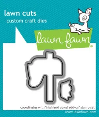 Lawn Cuts Dies - Highland Cows! Add-On