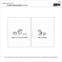 Clear Stamps - Make Lemonade!