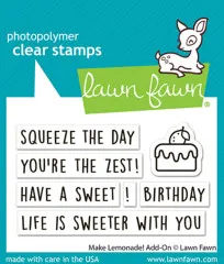 Clear Stamps - Make Lemonade! Add-On