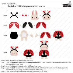 Lawn Cuts Dies - Build-A-Critter Bug Costumes Stand-Alone