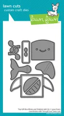 Lawn Cuts Dies - Tiny Gift Box Whale And Dolphin Add-On