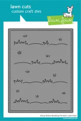 Lawn Cuts Dies - Grassy Pasture Backdrop Portrait Stand-Alone