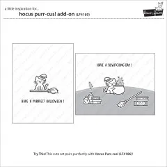 Clear Stamps - Hocus Purr-cus! Add-On