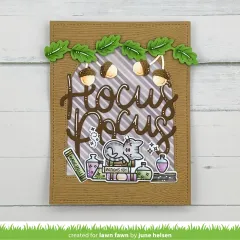Lawn Cuts Dies - Leaf and Acorn Border