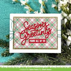 Let It Shine Holiday Plaids - 6x6 Paper Pad