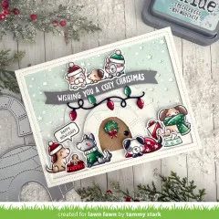 Clear Stamps - Cozy Dogs Christmas Add-On