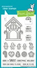 Clear Stamps - Gingerbread House