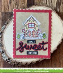 Clear Stamps - Gingerbread House