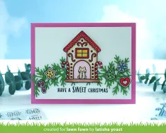 Clear Stamps - Gingerbread House