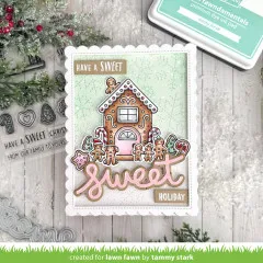 Clear Stamps - Gingerbread House