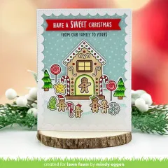 Clear Stamps - Gingerbread House
