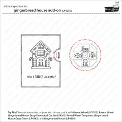 Clear Stamps - Gingerbread House Add-On