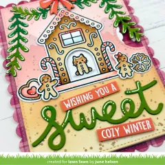 Clear Stamps - Gingerbread House Add-On