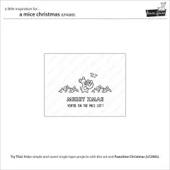 Clear Stamps - A Mice Christmas