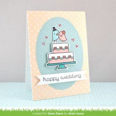 Clear Stamps - Happy Wedding