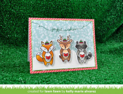 Lawn Fawn Clear Stamps - Holiday Party Animal