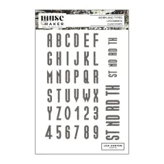 Lisa Horton Crafts - Clear Stamp Set - Muse & Maker - Worn and Typed