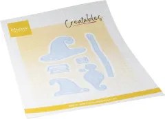 Creatables - Witch Hat & Broomstick