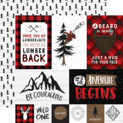 Lets Lumberjack 6x6 Paper Pad