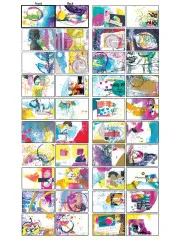 Dina Wakley Media Collage Sparks Collection 1