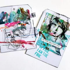 Dina Wakley Media Transparencies - Tinies Set 2