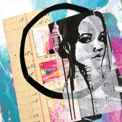 Dina Wakley Media Collage Paper - Photo Transfers