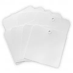 Dina Wakley Media White Square Tags - 5 Inch