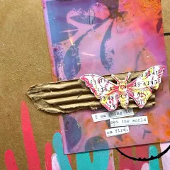 Dina Wakley Media - Rub-Ons - Flutters