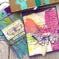 Dina Wakley Media - Rub-Ons - Flutters