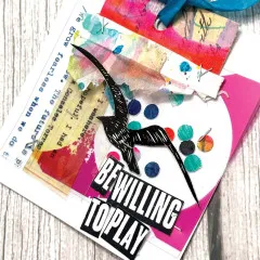 Dina Wakley Media - Chroma Transparencies - Typed Quotes