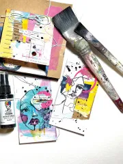 Dina Wakley Media Gloss Spray - Black