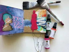 Dina Wakley Media Gloss Spray - Rouge