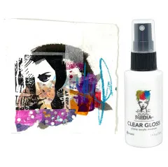 Dina Wakley Media Gloss Spray - Clear Gloss
