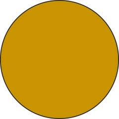 Farbkreis des Farbtons Oro: warmes Goldgelb