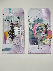 Dina Wakley Media Cling Stamps - No Refunds