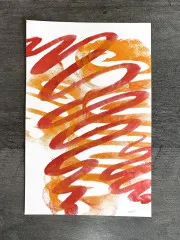 Dina Wakley Media Stencil - Meandering Masks