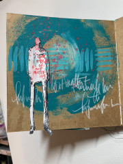 Dina Wakley Media Stencils - Cross Hatch