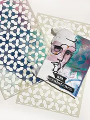 Dina Wakley Media Stencil - Bonds