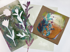 Dina Wakley Media Stencil - Growing Mask