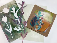 Dina Wakley Media Stencil - Growing Mask