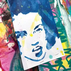 Dina Wakley Media Stencils - Proud Woman