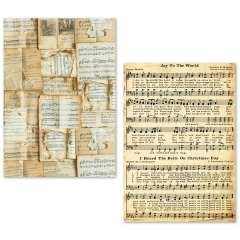 Tissue Paper / Seidenpapier - Music Sheet