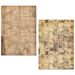 Tissue Paper / Seidenpapier - Newspapers