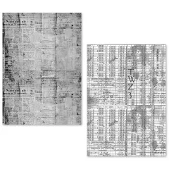 Tissue Paper / Seidenpapier - Newspapers