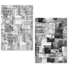 Tissue Paper / Seidenpapier - Newspapers