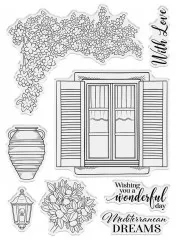 Clear Stamps - Mediterranean Dreams - Mediterranean Window