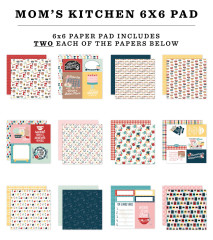 Mom's Kitchen - 6x6 Paper Pad