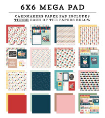 Mom's Kitchen - 6x6 Cardmakers Mega Pad