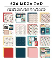 Mom's Kitchen - 6x6 Cardmakers Mega Pad
